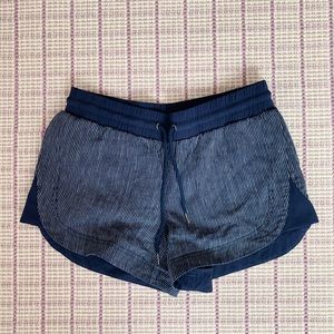 Athleta Pinstripe Shorts